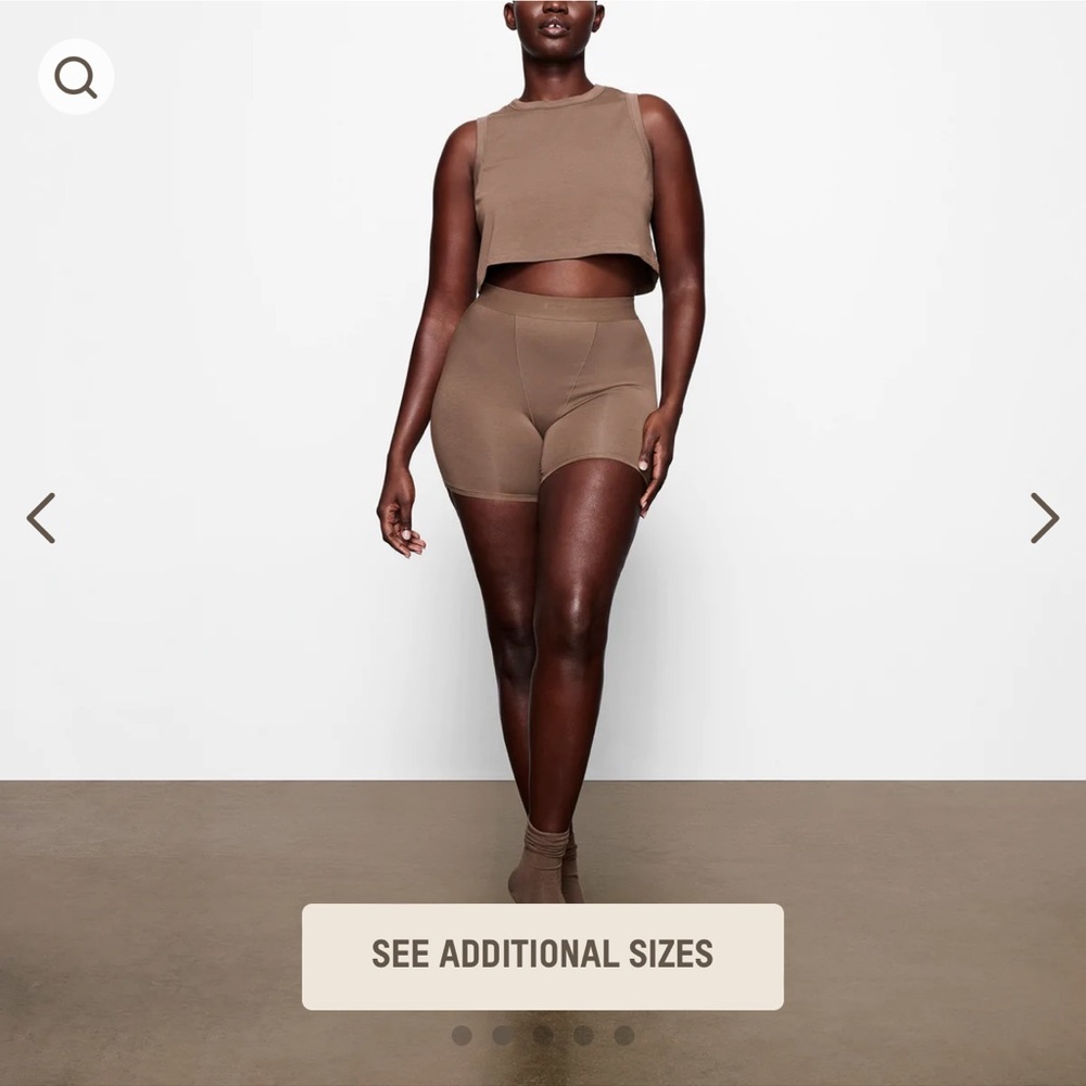 Skims Boyfriend Cropped Tank